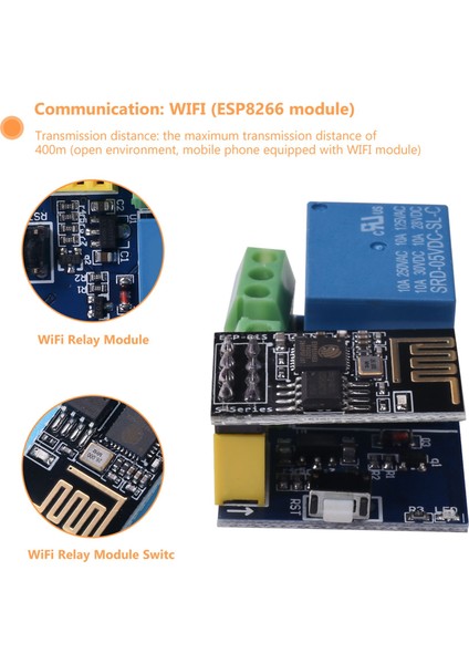 ESP8266 Röle Modülü Şeyler Akıllı Ev Uzaktan Kumanda Anahtarı (Yurt Dışından)