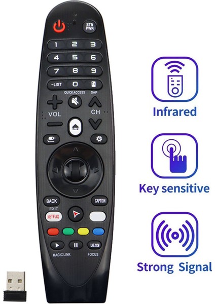 AN-MR650A AM-HR650A Lg Tv Için Sesli Uzaktan Kumandayı Değiştirin (Yurt Dışından) indirimleri