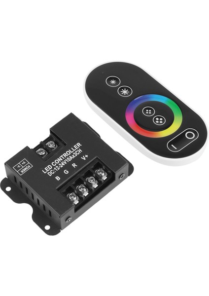 30A Kontak Rgb Rf Uzaktan Kumanda Dc 12V 24V 3KANALX10A Denetleyici (Yurt Dışından)