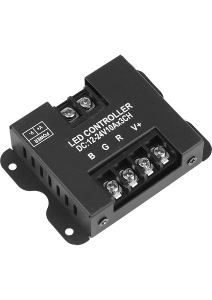 30A Kontak Rgb Rf Uzaktan Kumanda Dc 12V 24V 3KANALX10A Denetleyici (Yurt Dışından)