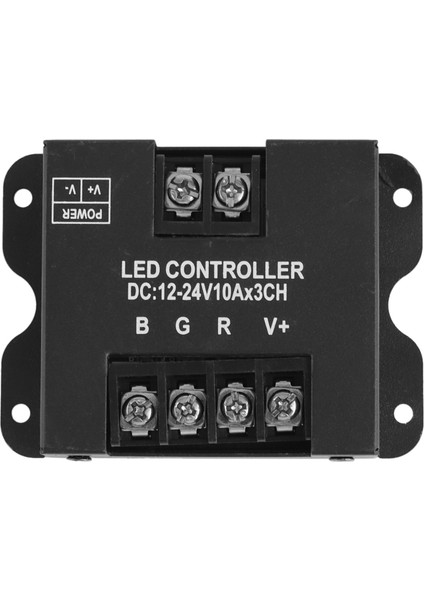 30A Kontak Rgb Rf Uzaktan Kumanda Dc 12V 24V 3KANALX10A Denetleyici (Yurt Dışından)
