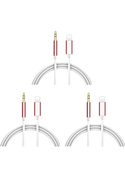 IPhone Için Aux Kablosu Araba Apple Için Aux Kablosu - 3,5 mm Aux Kablosu (Yurt Dışından)