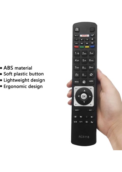 Hitachi 22HBD06U 24HE1510-W Için RC5118 Uzaktan Kumandayı Değiştirin (Yurt Dışından) fırsatları