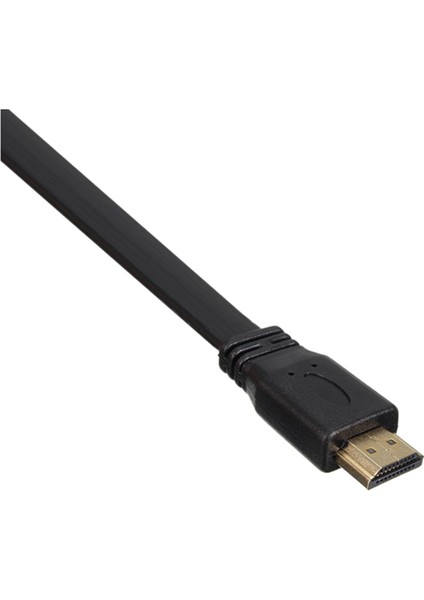 Ses Video Hdtv Tv Ps3 Için Kısa HDMI Erkek - Erkek Fiş Düz Kablo (Yurt Dışından)