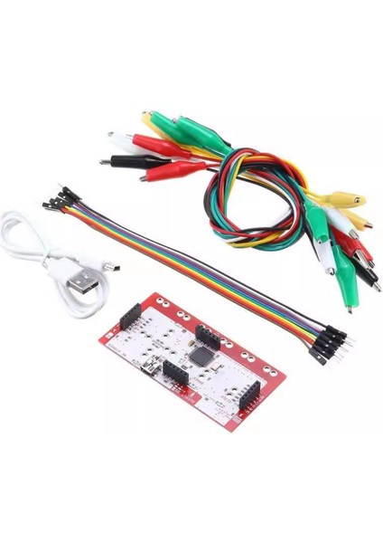 Makey Için Timsah Klipsli Jumper Kablosu + Standart Kontrol Kartı Kiti (Yurt Dışından)