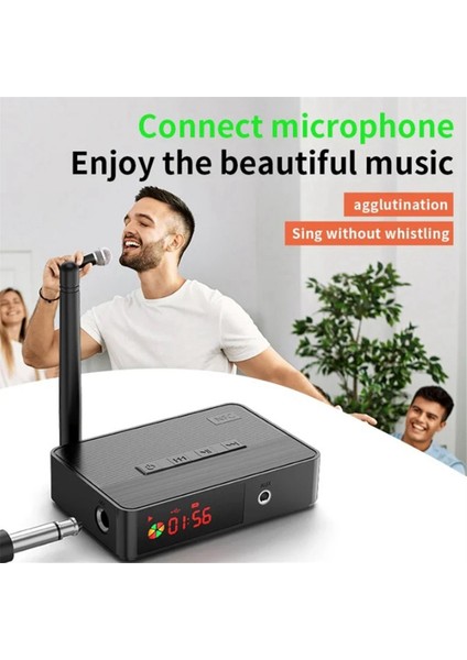 Nfc Verici Alıcı 3,5 mm Aux Optik 6,5 mm Mikrofon/u Disk/tf Kartı (Yurt Dışından)