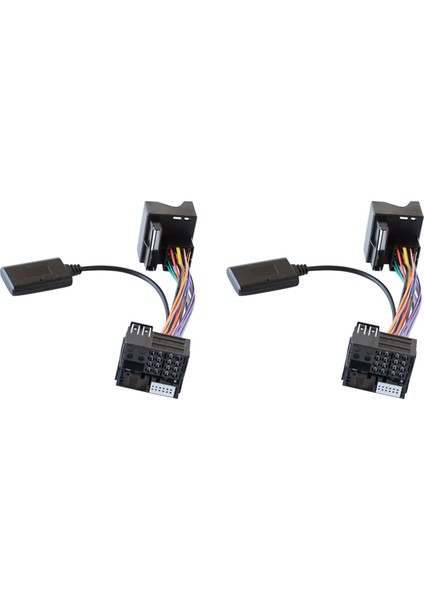 Citroen C2 C5 Için 2pcs Araç Ses Bluetooth 5.0 Alıcı Aux Adaptörü (Yurt Dışından)