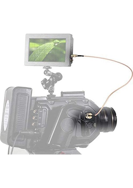 2 Adet 3g Hd Sdı Kablo Bnc Kablosu 30 cm Kameralar Için Bmcc Video Ekipmanları (Yurt Dışından)