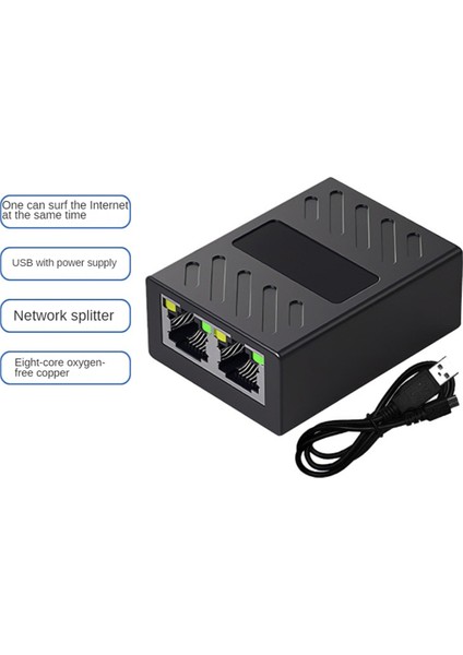 Ila 2 Ethernet Ağ Kablosu Ağ RJ45 Ayırıcı 100M Bağlayıcı (Yurt Dışından) fırsatları