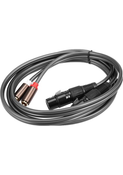 Çift Dişi Xlr - Rca Kablosu, Ağır Hizmet 2 Xlr Dişi - 2 Rca Erkek (Yurt Dışından) fırsatları