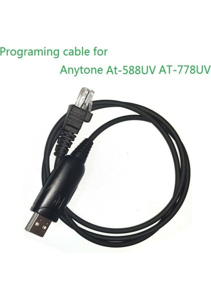 Anytone AT-588UV AT-778UV Araba 2 Yönlü Radyo Için USB Programlama Kablosu (Yurt Dışından)