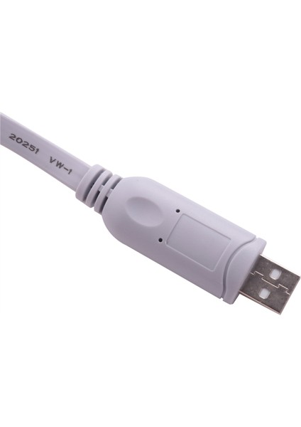 Cisco USB Konsol Kablosu Ftdı 744664241835 Için Usb'den RJ45'E (Yurt Dışından)