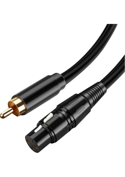 Rca - Xlr Ses Kablosu 3 Pimli Mikrofon Kablosu 2 Metre (Yurt Dışından)