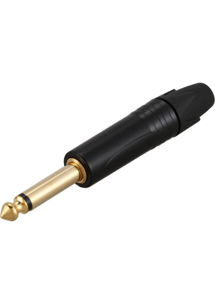 10 Adet Fiş Mono 6.35 mm 6.5mm Stereo Jak Fişi Siyah (Yurt Dışından) modelleri