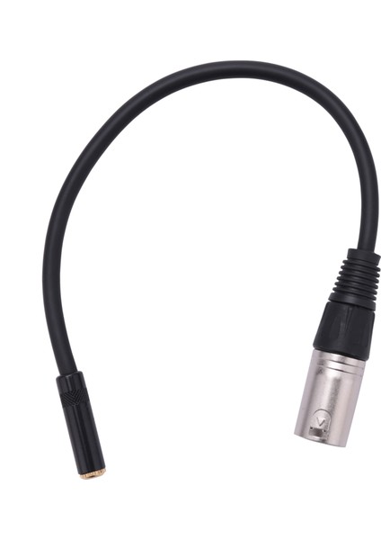 0.3m Tel 3 Pin Xlr Erkek - 3.5mm Dişi Konnektör Mikrofon Adaptörü (Yurt Dışından)