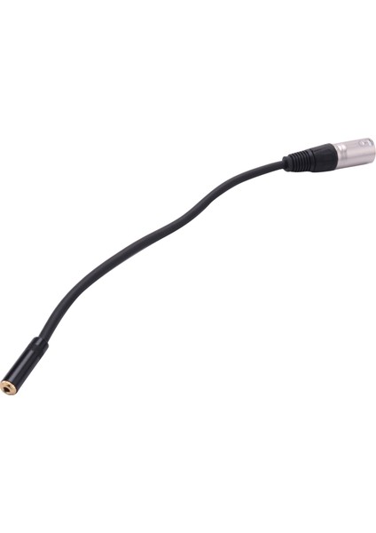 0.3m Tel 3 Pin Xlr Erkek - 3.5mm Dişi Konnektör Mikrofon Adaptörü (Yurt Dışından)