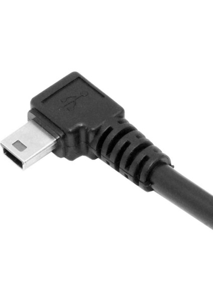 5x 1.8m 5pin 90 Derece Sol Açılı USB 2.0 Erkek Kablo Siyah Renk (Yurt Dışından) indirimleri