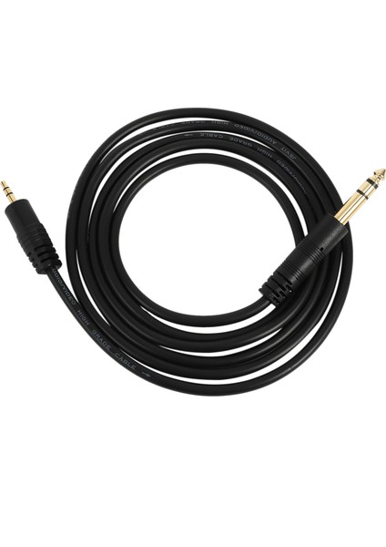 3,5 mm Erkek - 1/4 Inç 6,35 mm Stereo Erkek Fiş Adaptör Kablosu - 2 Metre (Yurt Dışından) fırsatları