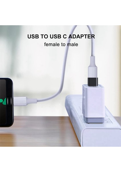 MacBook Pro Için USB C - USB Adaptörü, USB C - USB 3.0 Otg Adaptörü (Yurt Dışından)