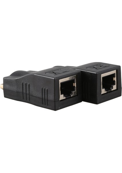4K 3D HDMI 1.4 30M - RJ45 Over Cat 5e/6 Ağ Lan Ethernet Adaptörü (Yurt Dışından)