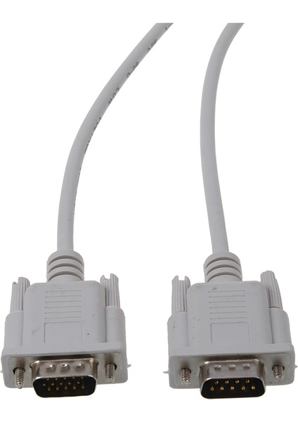 VGA DB15 Erkek Vers RS232 Db9 Adaptör Masculin Kablo (Blanc, 1.5m) (Yurt Dışından)