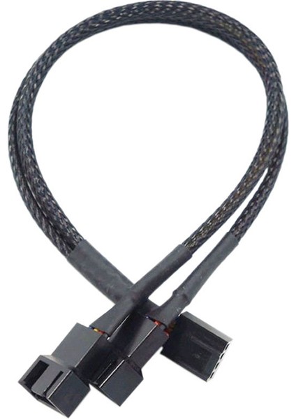 Adet Bilgisayar Fanı 4pin Pwm Sıcaklık Kontrolü Soğutma Fanı Kablosu (Yurt Dışından)