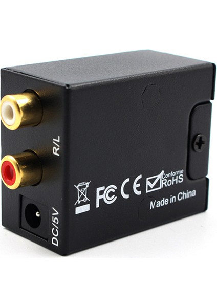 Optik Koaksiyel Toslink Dijital - Analog Ses Adaptörü Rca L/r 3,5 mm (Yurt Dışından)