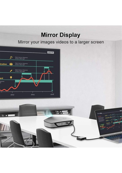 HDMI Uyumlu - Vga+Hdmı Uyumlu+3,5 mm Ses 3'ü Bir Arada Dönüştürücü (Yurt Dışından)