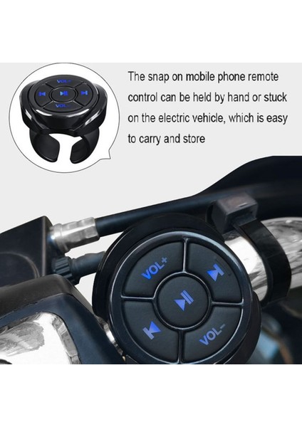 Kablosuz Bluetooth Medya Düğmesi Uzaktan Kumanda (Yurt Dışından)