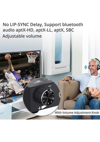 192KHZ Bluetooth Dac Dönüştürücü Kablosuz Ses Verici Alıcı (Yurt Dışından) fırsatları