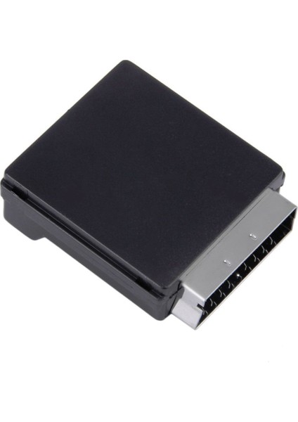 Değiştirilebilir Scart Erkek - Dişi S-Video 3 Rca Ses Adaptörü (Yurt Dışından)