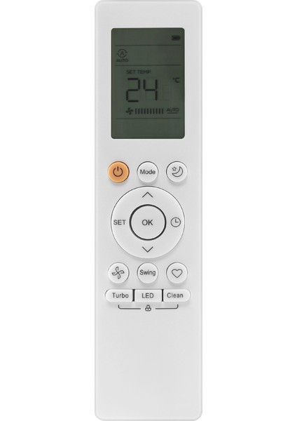 Midea English Klima Için RG10B Kızılötesi Uzaktan Kumanda (Yurt Dışından)