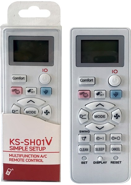 Sharp Klima Uzaktan Kumanda Evrensel Kumanda Için KS-SH01V (Yurt Dışından)