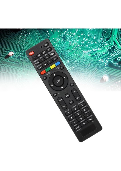 Tv Dtt DVD Sky Için 4'ü 1 Arada Evrensel Uzaktan Kumanda Tek Tuşla Arama (Yurt Dışından)
