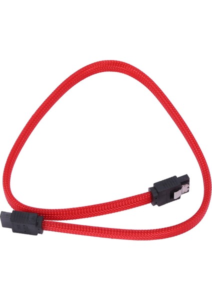 50CM Sata 3.0 Iıı Sata3 7pin Veri Kablosu 6gb/s SSD Kabloları(Kırmızı) (Yurt Dışından)