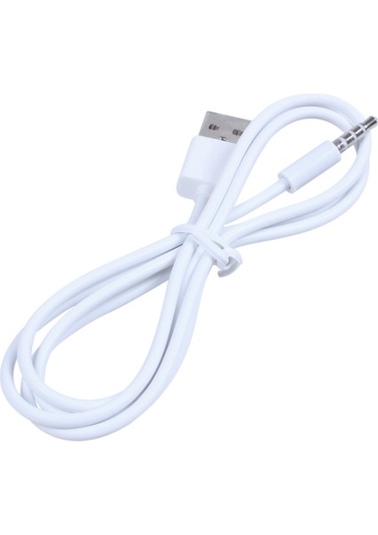 3.5mm Stecker Audio Aux ve USB 2.0 Stecker Adaptörü 1m Weiss (Yurt Dışından)