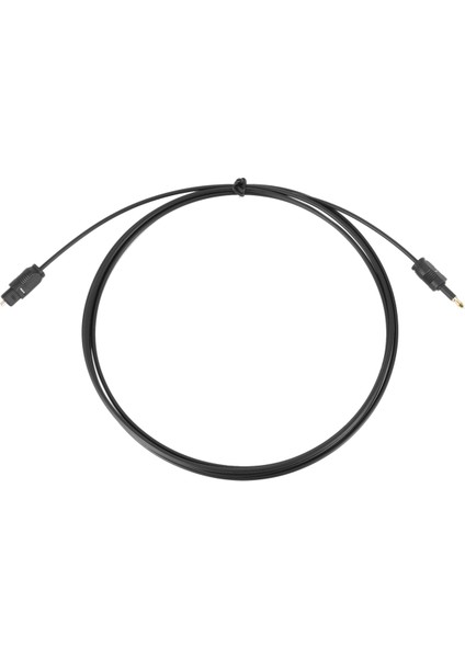 2m Mini 3.5mm Fişli Optik Ses Kablosu Spdıf Fiber Optik Hat (Yurt Dışından)