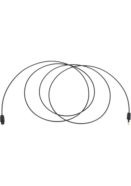 2m Mini 3.5mm Fişli Optik Ses Kablosu Spdıf Fiber Optik Hat (Yurt Dışından)