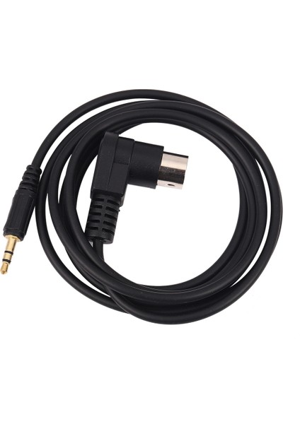 Araba 3,5 mm Aux Giriş Adaptörü Ses Kablosu Mini Jak Aux 8-Pin (Yurt Dışından) fırsatları
