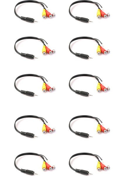 2,5 mm Mini Av Erkek - 3rca Dişi M/f Ses Video Adaptör Kablosu (Yurt Dışından) fiyatları