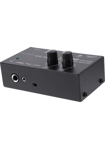MA400 Kulaklık Preamplifikatörü Mikrofon Monitör Mikseri, Ab Tak (Yurt Dışından)