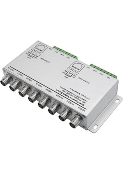 Bükümlü Çiftler Üzerinden Pasif Video Balun Utp Video Balun 8ch Alıcı-Verici (Yurt Dışından)