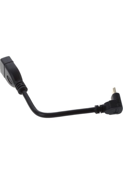 2x Mini HDMI Erkek - HDMI Dişi 90 Derece Adaptör Kablosu 1080P (Yurt Dışından)
