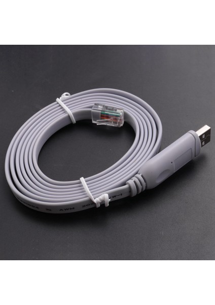 Cisco USB Konsol Kablosu Ftdı 744664241835 Için Usb'den RJ45'E (Yurt Dışından)