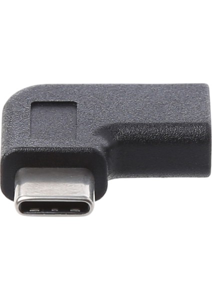 Dik Açılı USB 3.1 Tip C Erkek - Dişi Usb-C Dönüştürücü Adaptör (Yurt Dışından)