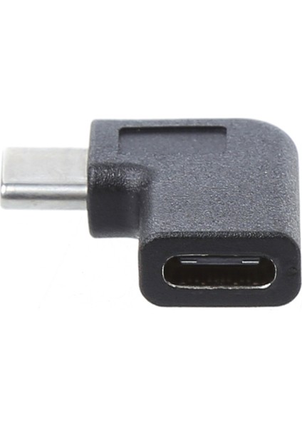 Dik Açılı USB 3.1 Tip C Erkek - Dişi Usb-C Dönüştürücü Adaptör (Yurt Dışından)