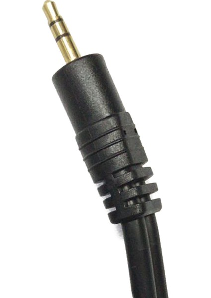3,5 mm Erkek 1/8 Fişli 2 Çift Rca Stereo Ses Y Kablosu 10 Metre (Yurt Dışından)