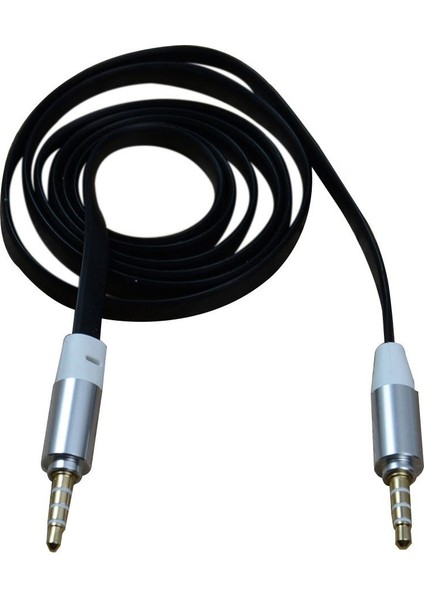 Araba Mp3 Için 3,5 mm Aux Jack'ten Jack'e Tak Stereo Ses Adaptör Kablosu (Yurt Dışından)