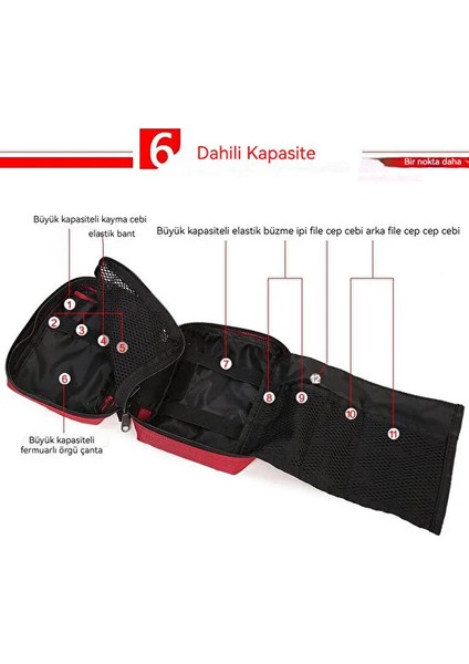 Açık Hava Ilk Yardım Çantası Araba Aile Açık Yüzme Taşınabilir Acil Durum Kiti Tıbbi Kit (Yurt Dışından) fiyatları