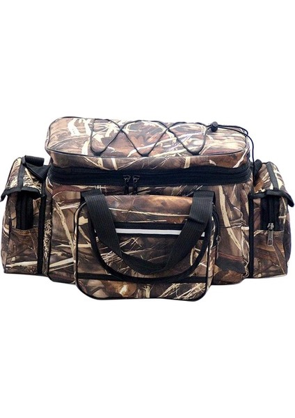 Balıkçılık Çanta Büyük Kapasiteli Depolama Dişli Crossbody Çanta Deniz Balıkçılığı Mücadele Için (Yurt Dışından)